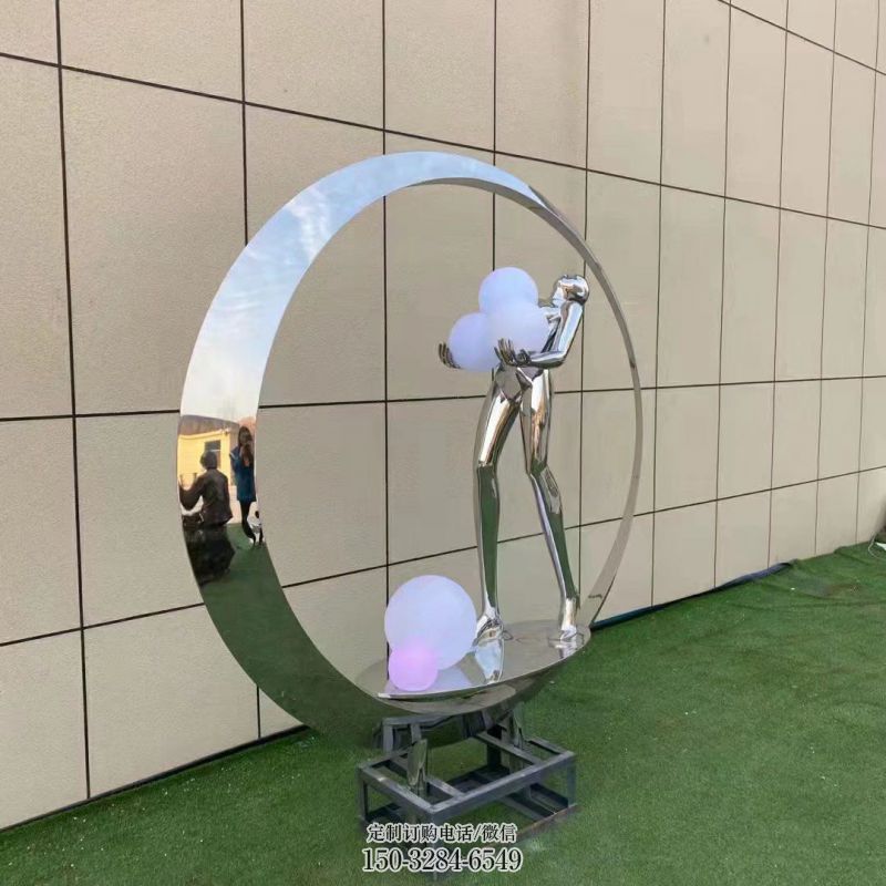 莲湖仙子雕塑展品,公园小品,景观圆环仙子雕塑生产商 莲湖仙子雕塑展品,公园小品,景观圆环仙子雕塑生产商