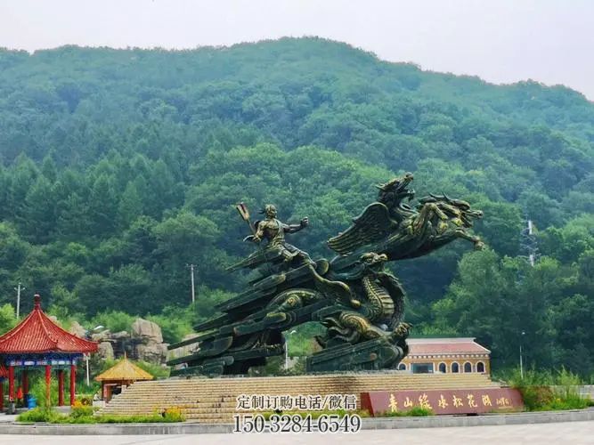 未央夸父逐日雕塑,铸铜神话人物雕塑 未央夸父逐日雕塑,铸铜神话人物雕塑