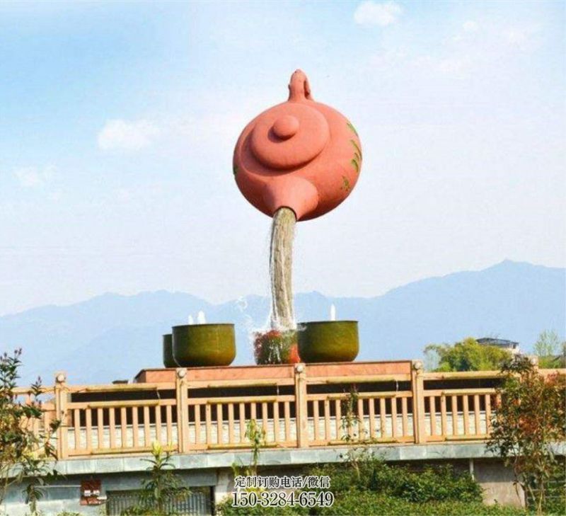 碑林公园天壶雕塑工厂,不锈钢材质,圆雕形式 碑林公园天壶雕塑工厂,不锈钢材质,圆雕形式